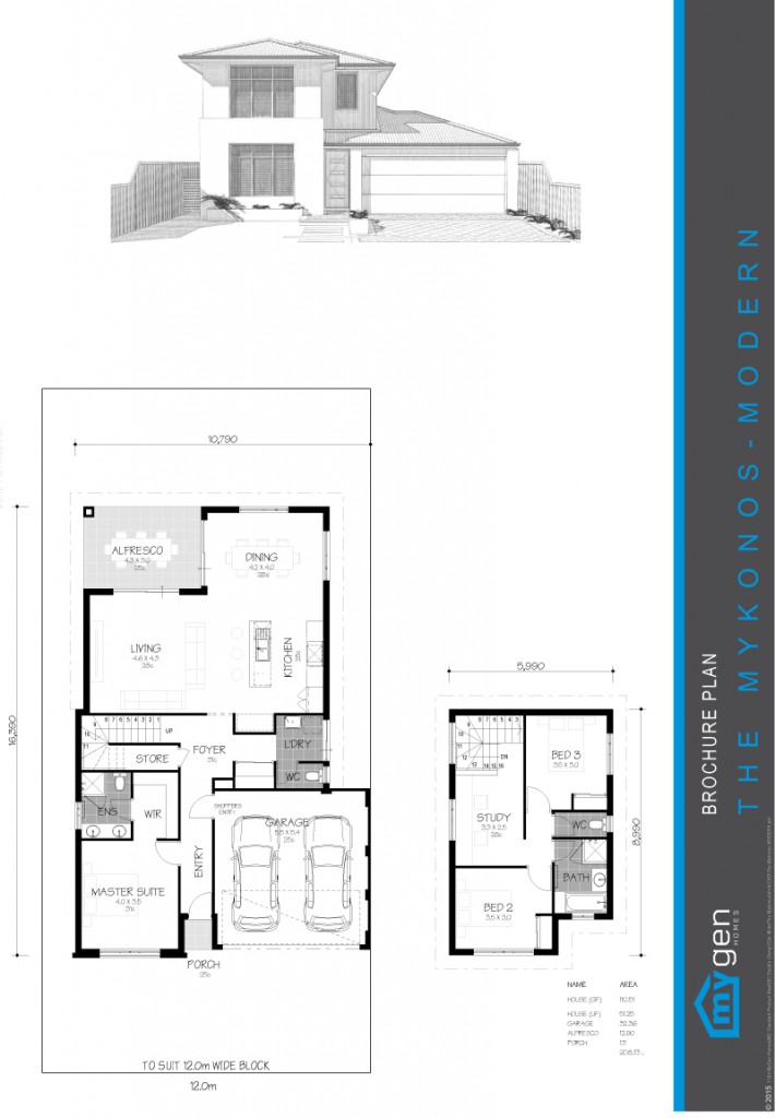 The Mykonos Double Storey Home Mygen Homes